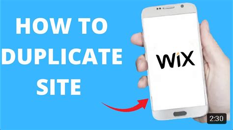 How to Duplicate a Site on Wix .